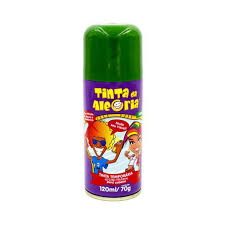 TINTA DA ALEGRIA PARA CABELO COR VERDE 120ML/70G