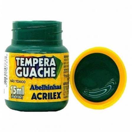 TINTA GUACHE VERDE BANDEIRA 15ML ACRILEX