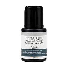 TINTA QUADRO BRANCO 20ML BRW PRETO
