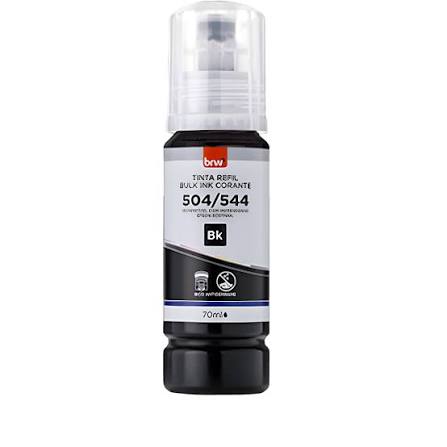 TINTA REFIL CORANTE 544 BLACK P/ EPSON 70ML - CX C/ 1UN