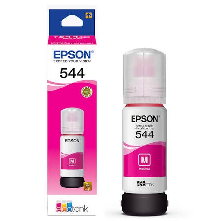 TINTA REFIL CORANTE 544 MAGENTA P/ EPSON 70ML - CX C/ 1UN