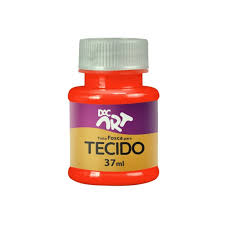 TINTA TECIDO FOSCA/37ML VERMELHO FOGO