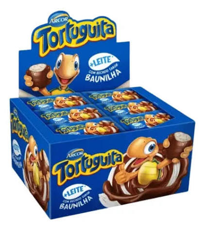 TORTUGUITA AO LEITE SABOR BAUNILHA 15.5G ARCOR