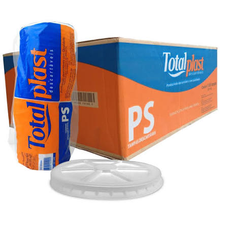 TPT 240/480A/300ML TAMPA P/ POTE TERMICO 240/300/480 ALTO TOTALPLAST