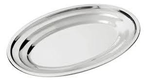 TRAVESSA DE INOX SILVER 34CM