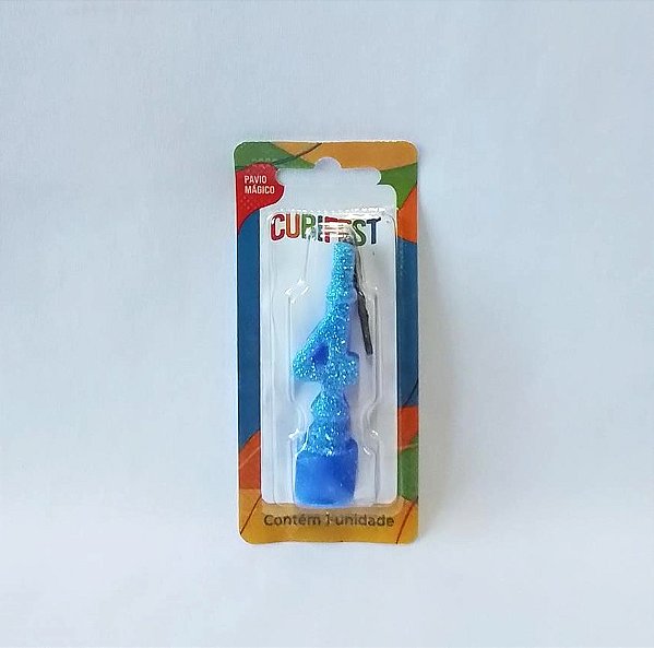 VELA STANDART AZUL Nº 4 CURIFEST