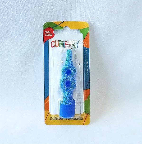 VELA STANDART AZUL Nº 8 CURIFEST