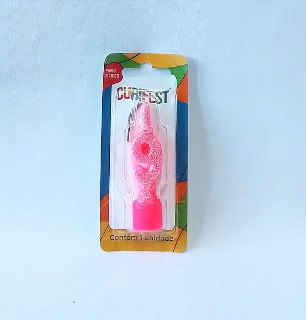 VELA STANDART ROSA Nº 9 CURIFEST