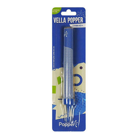 VELLA POPPER AZUL (VELA VULCÃO)
