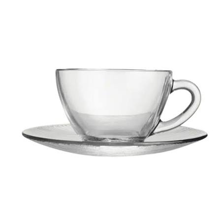 XICARA CHA COM PIRES DIAMANTE 240ML NADIR