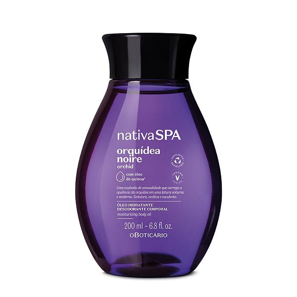 Óleo Corporal Nativa Spa – Hidratação Intensa com Aroma Sofisticado 200ml
