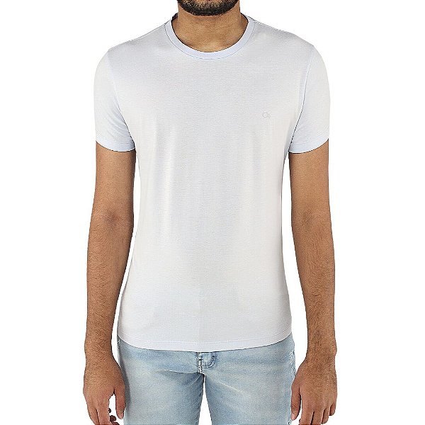 Camiseta Ogochi Essencial Slim Masculina M/C 6490001 - Gelo