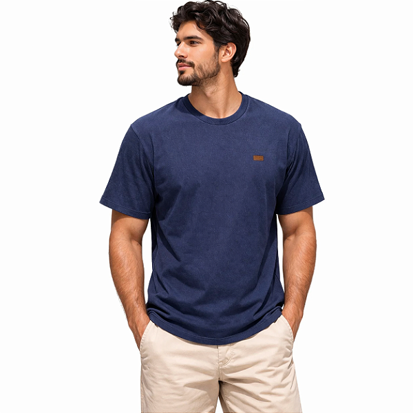 Camiseta Ogochi Casual Slim Masculina M/C 6454003-0113
