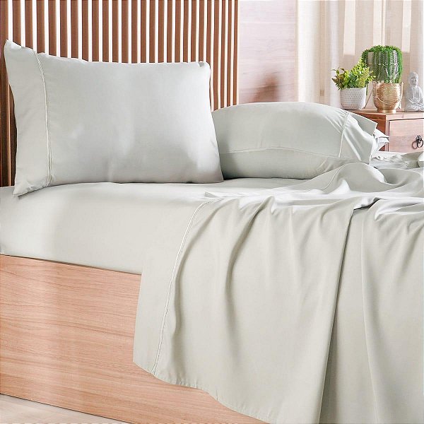 Jogo de Cama Serenita Queen Verde Menta