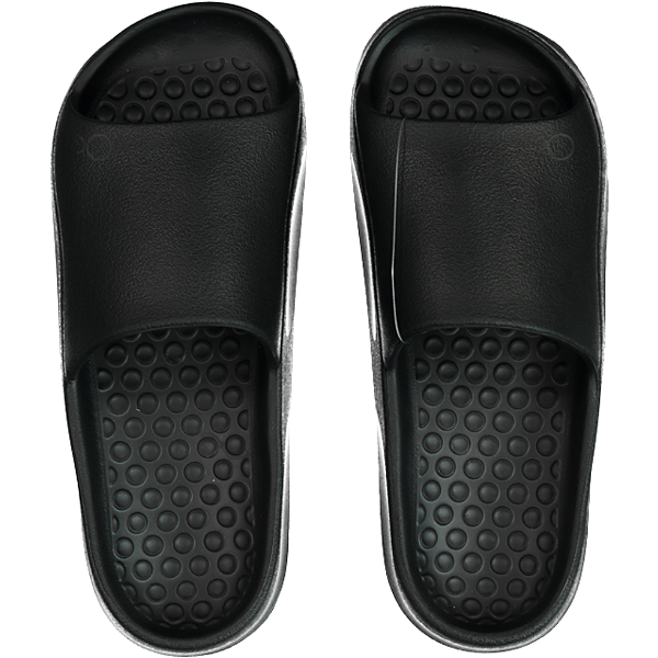 Chinelo Slide Ogochi Slipper em EVA Preto Masculino