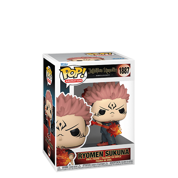 FUNKO POP JUJUTSU KAISEN - SUKUNA FLECHA DE FOGO 100%ORIGINAL