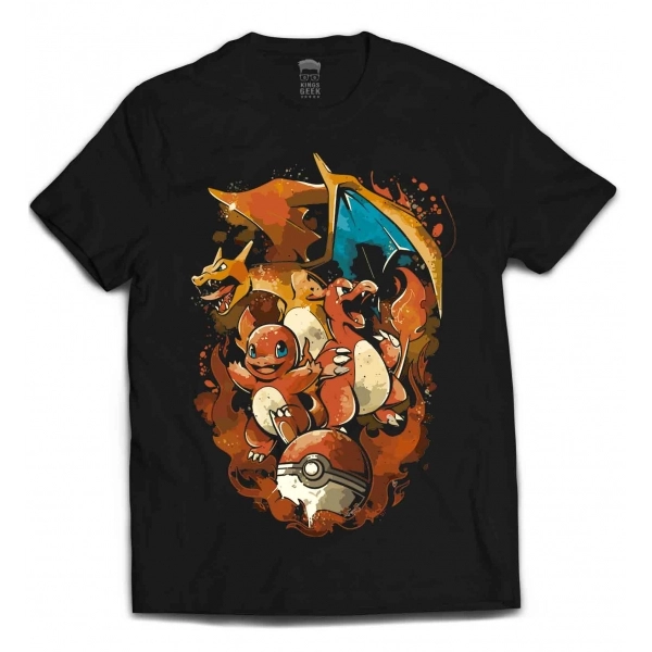 CAMISETA CHARIZARD MEGA