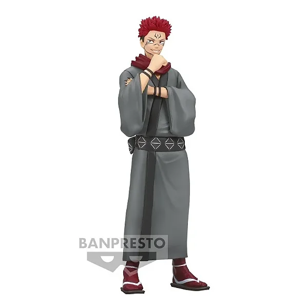 RYOMEN SUKUNA MÃO PRÓXIMA AO ROSTO JUJUTSU KAISEN JUKON NO KATA BANPRESTO 100% ORIGINAL