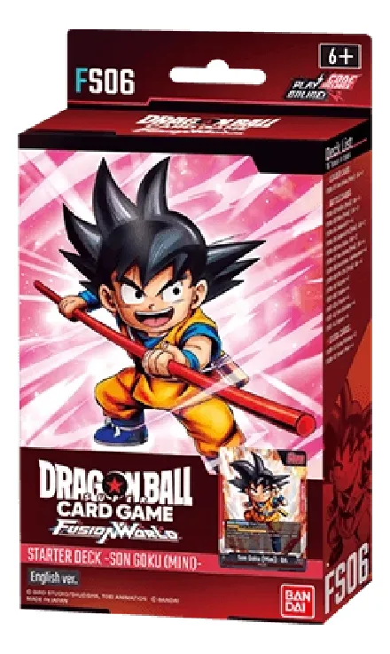 DRAGONBALL CARD GAME FUSION WORD DECK FS06-GOKU [IDIOMA JAPONES]