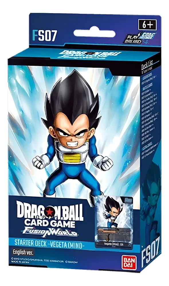 DRAGONBALL CARD GAME FUSION WORD DECK FS07-VEGETO MINI [IDIOMA JAPONES]