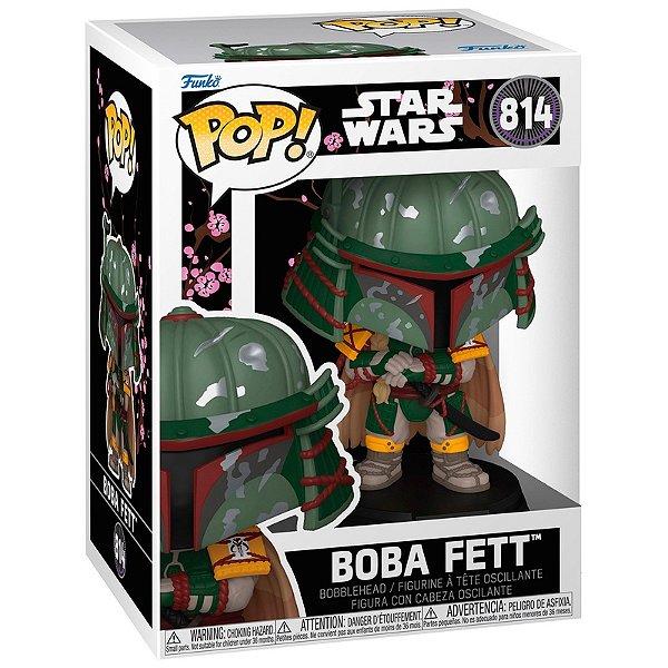 FUNKO POP STAR WARS BOBA FETT 814 100%ORIGINAL