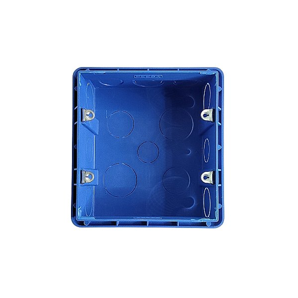 Caixa de Embutir 4x4 – Azul