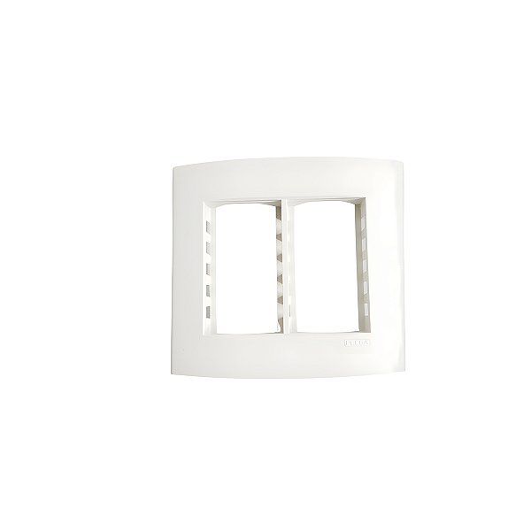 Placa 4x4 – 6 Postos Retangulares – Branco