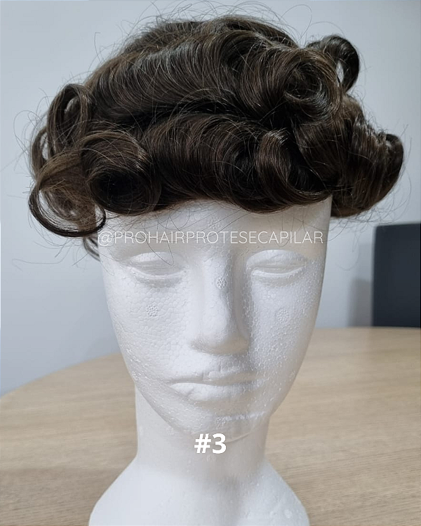 #3 - Castanho Medio - Tom 3 - Micropele - 20x25 - No Duplo