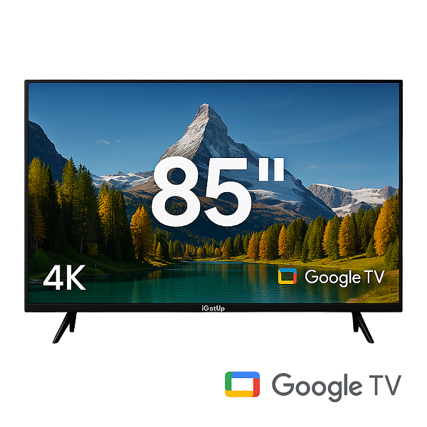 iGotUp Crystal Max 85 – Smart 4K Google TV