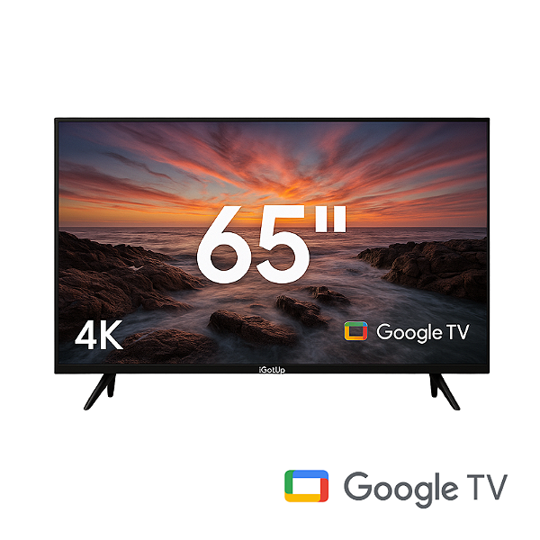 iGotUp Crystal 65 – Smart 4K Google TV