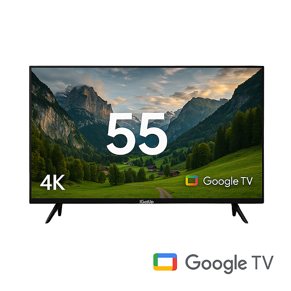 iGotUp Crystal 55 – Smart 4K Google TV