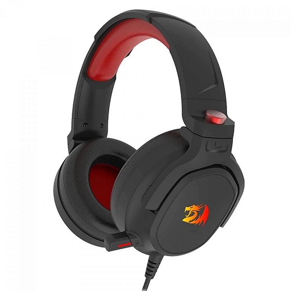 HEADSET GAMER REDRAGON NIREUS PRETO