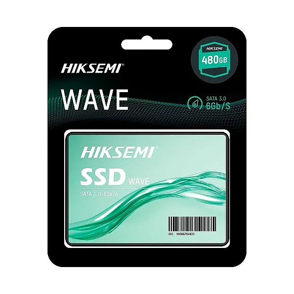SSD Hiksemi 480GB 2,5" Sata 3 - Hs-ssd-wave(s)/480g
