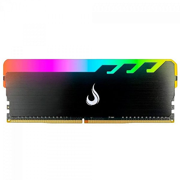 Memória DDR4 Rise Mode Venon, RGB, 8GB, 3200MHz, Preto, RM-D4-8G-3200-RGB