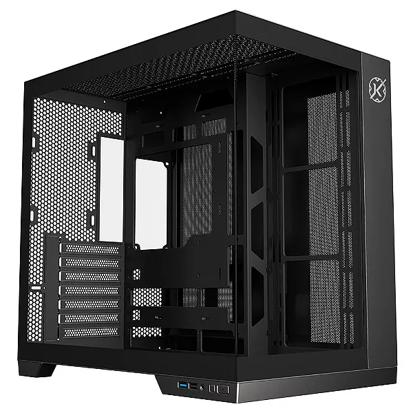 Gabinete Gamer Mid Tower Sem Fan Sem Fonte Kalkan Asgard Preto Klk00040