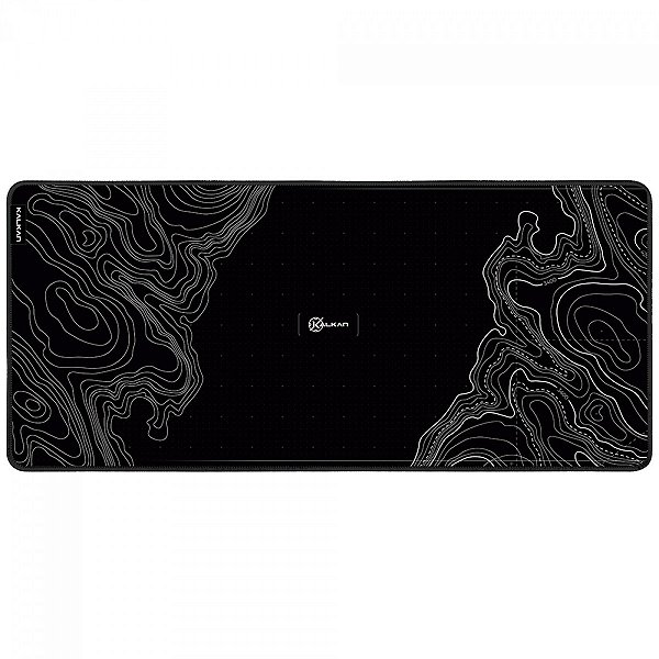MousePad Gamer Kalkan Strata EXT, Extra Grande, 900x400mm, Preto, KLK00063