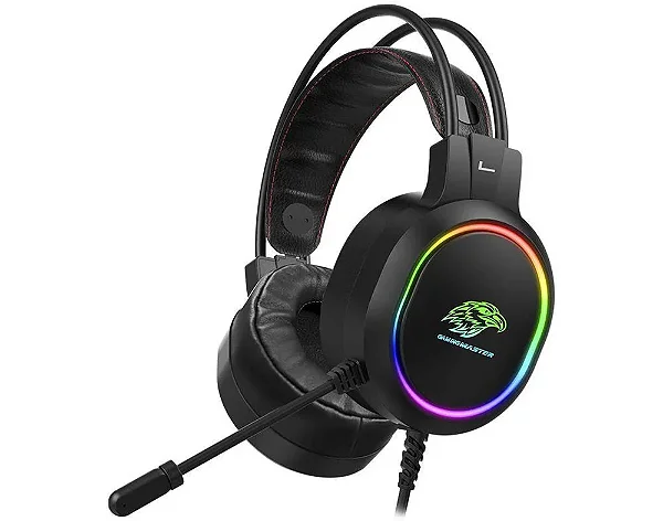 Headset Gamer AR43 7.1Digital LED RGB conexcao usb