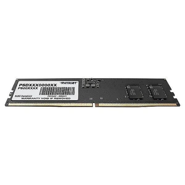 Memória Patriot Signature Series, 8Gb, 5200Mhz, Ddr5, Psd58g520041