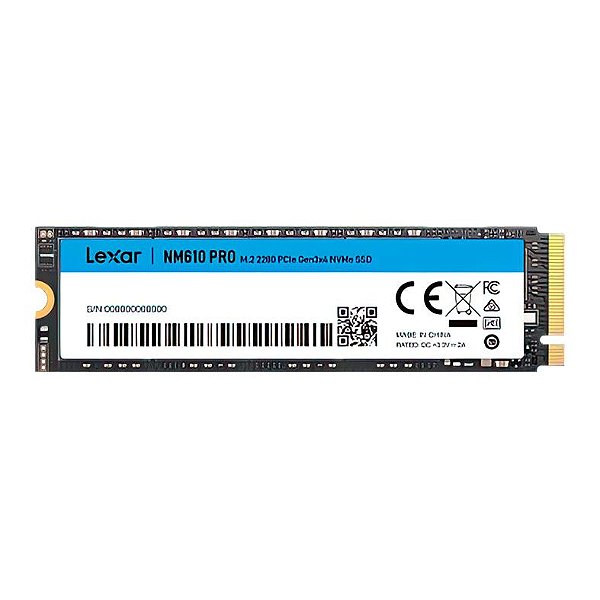 SSD Lexar Nm610 Pro De 1 Tb M.2 2280 Nvme Para PC Azul