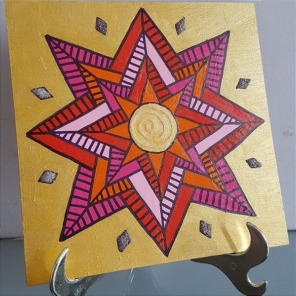 quadro / pintado à mão (decoração / enfeite / artesanato)