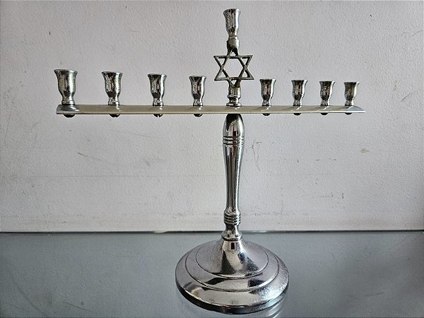 Menorah / candelabro judaico / israel / jerusalém (antiguidade / raridade / relíquia / antiquário)