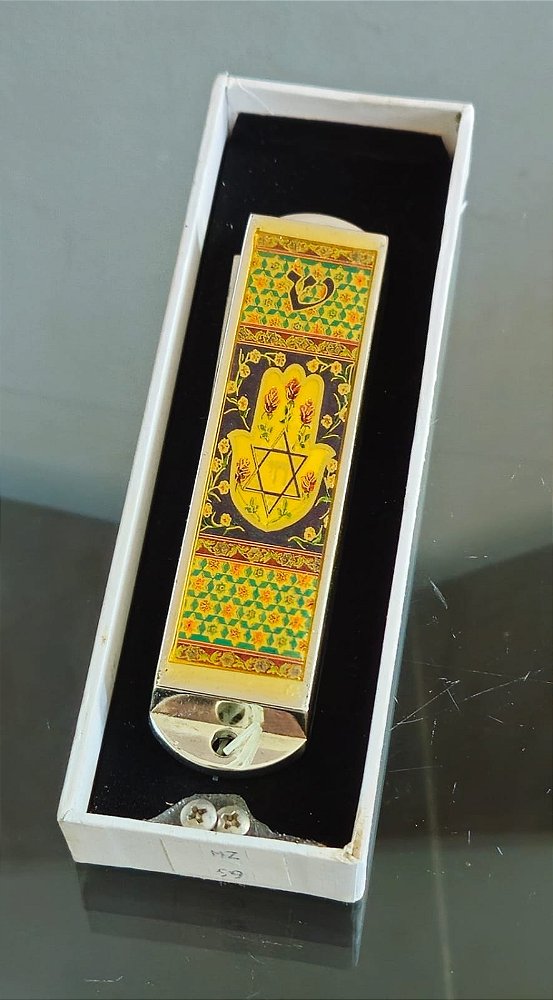 Mezuzá / mezuzah / judaico / israel / jerusalém (antiguidade / raridade / relíquia / antiquário)