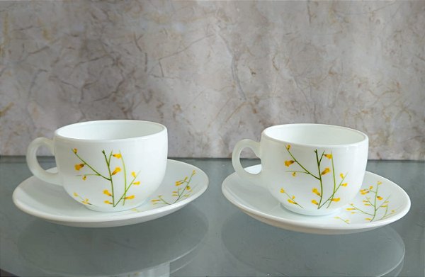 xícaras de café c pires (antiguidade / raridade / relíquia / antiquário)