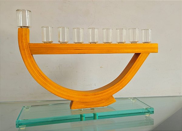 Menorah / Candelabro judaico / Israel / Jerusalém (antiguidade / raridade / relíquia / antiquário)