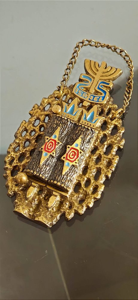 Atril judaico / israel / jerusalém (antiguidade / raridade / relíquia / antiquário)