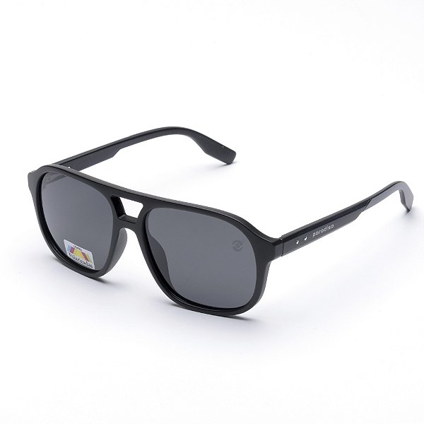 Óculos de Sol Masculino Polarizado Preto Fosco OC-170925-785