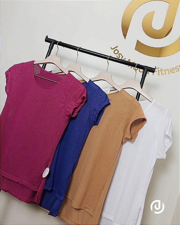 Blusa Long Poliamida Fitness Feminina