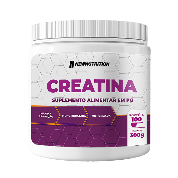 Creatina Monohidratada Micronizada em Pó 300g