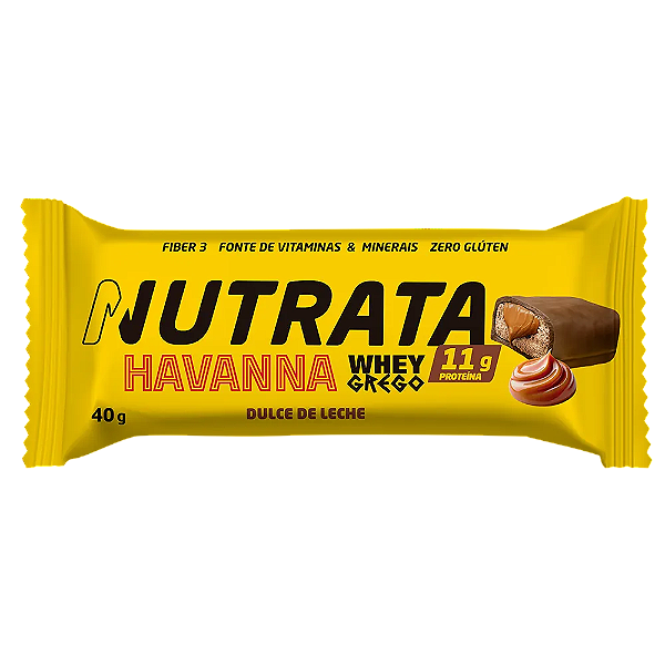 Barra de Proteina Nutrata 40gramas Dulce de Leche