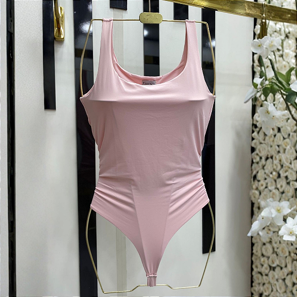 BODY ALÇA ROSA